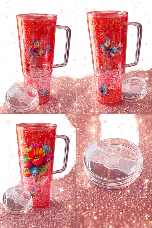 40 oz snow globe tumbler