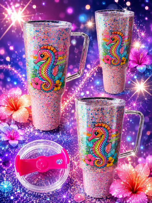 40 oz snow globe tumbler