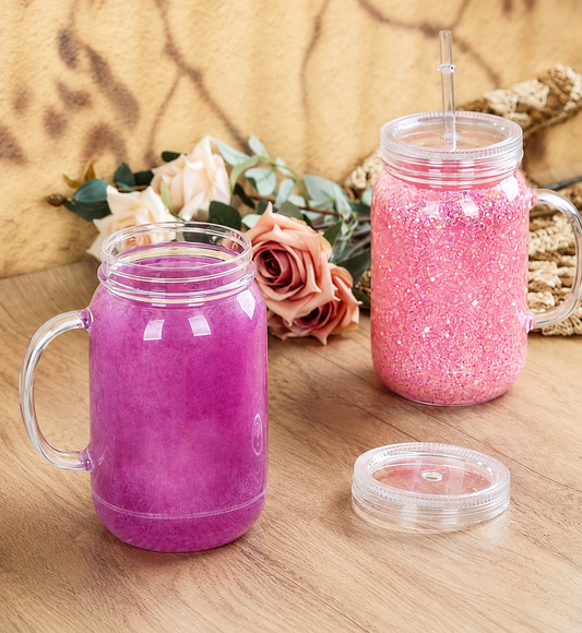 22 oz snow globe tumbler