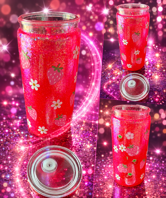 20 oz snow globe tumbler
