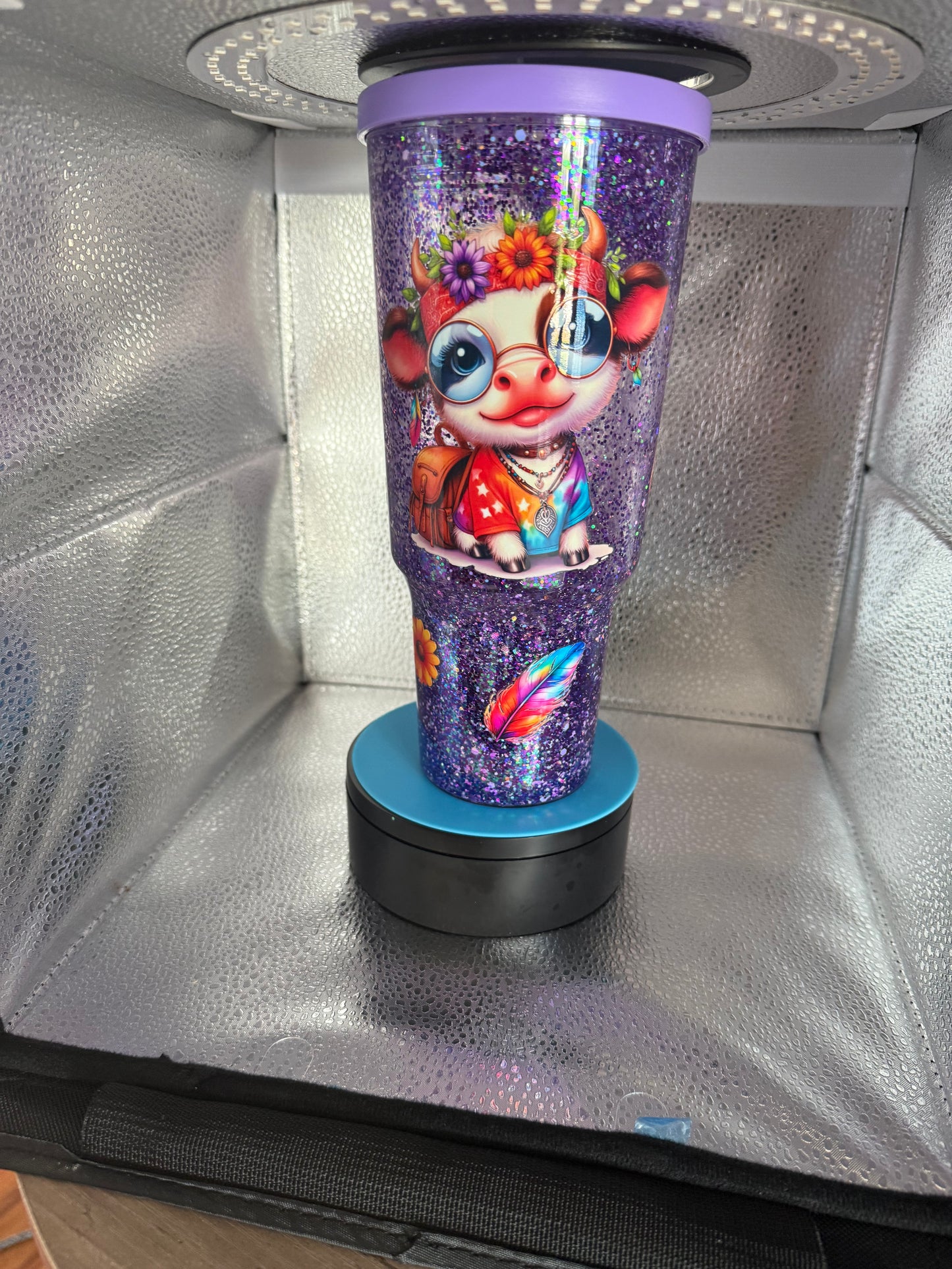 30 oz snow globe tumbler