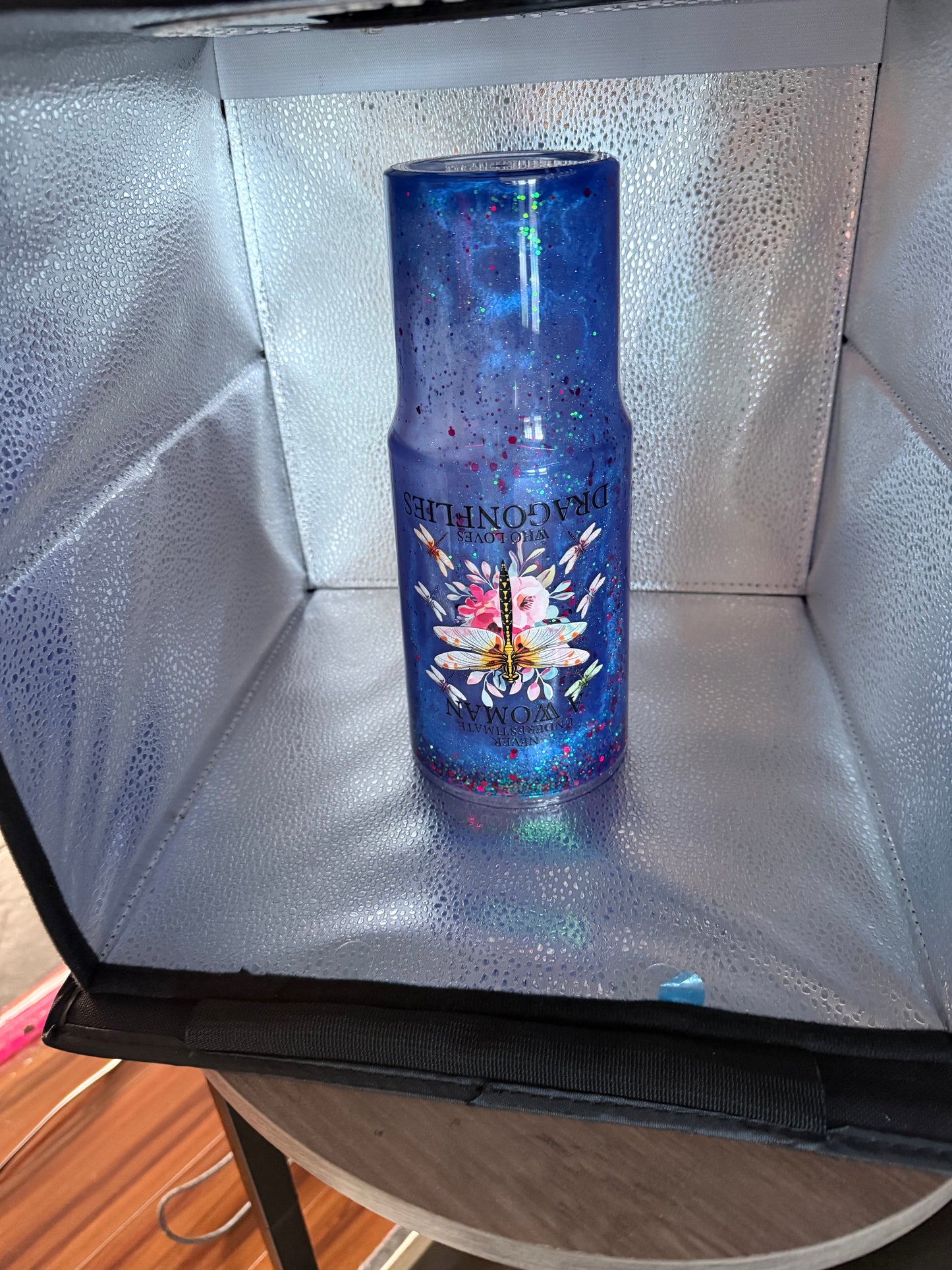 40 oz snow globe tumbler